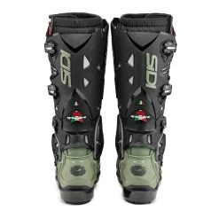 Sidi Crossfire 3 SRS Boots – Army/Black -Motorcycle Riding Equipment Sidi Crossfire 3 SRS Motorcycle Boots Army Black 4