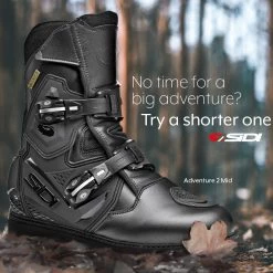 Sidi Adventure Mid 2 Gore Boots – Tobacco -Motorcycle Riding Equipment Sidi Mid Adventure 2 Gore CE Motorcycle Boots LIfestyle 1 2