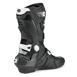 Sidi Rex Boots – Black/White -Motorcycle Riding Equipment Sidi Rex Motorcycle Boots Black White 2