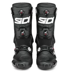 Sidi Rex Boots – Black/White -Motorcycle Riding Equipment Sidi Rex Motorcycle Boots Black White 3