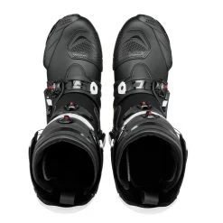 Sidi Rex Boots – Black/White -Motorcycle Riding Equipment Sidi Rex Motorcycle Boots Black White 5