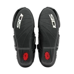 Sidi Rex Boots – Black/White -Motorcycle Riding Equipment Sidi Rex Motorcycle Boots Black White 6