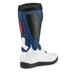 Sidi X-Power SC Boots – White/Navy/Red -Motorcycle Riding Equipment Sidi X Power SC Motorcycle Boots White Navy Red 2