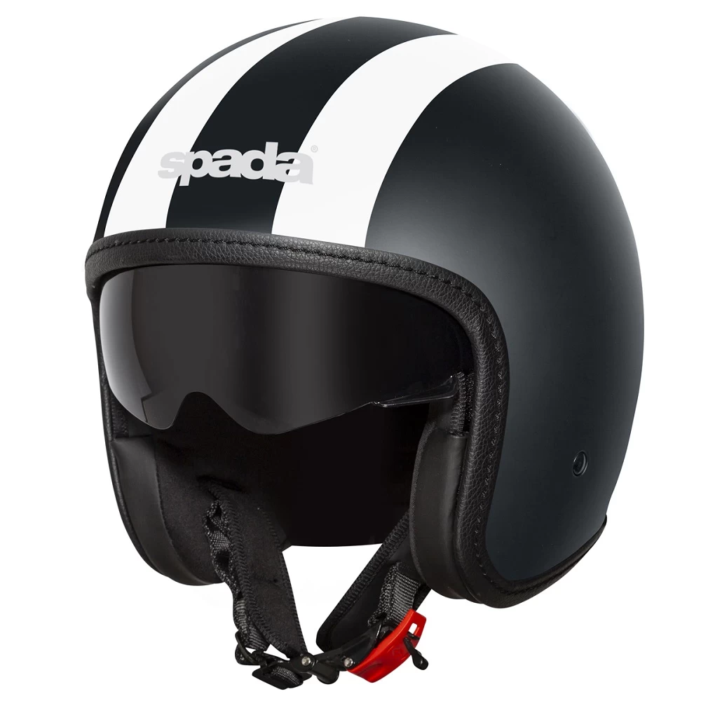 Spada Ace Viper Helmet – Black/White 3 Spada Ace Viper Helmet – Black/White