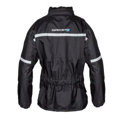Spada Aqua Mesh Over Jacket -Motorcycle Riding Equipment Spada Aqua Mesh Lined Motorcycle Over Jacket Black 4
