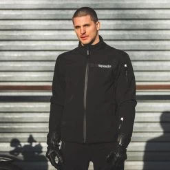 Spada Commute Jacket – Black -Motorcycle Riding Equipment Spada Commute CE Motorcycle Jacket Lifestyle 3