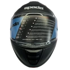 Spada Orion 2 Plain Helmet – Matt Black -Motorcycle Riding Equipment Spada Orion 2 Plain Motorcycle Helmet Matt Black 9