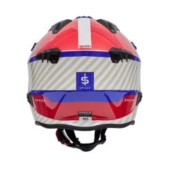 Spada Rock Pilot Helmet – Blue/White/Red -Motorcycle Riding Equipment Spada Rock Pilot 06 Motorcycle Helmet Blue White Red 3