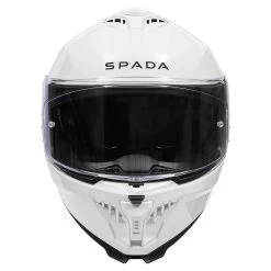 Spada SP18 Plain Helmet – White 7 Spada SP18 Plain Helmet – White -Motorcycle Riding Equipment Spada SP18 Plain Motorcycle Helmet White 2