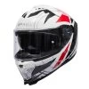 Spada SP18 Strike Helmet – White/Red/Black -Motorcycle Riding Equipment Spada SP18 Strike Motorcycle Helmet White 1