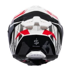Spada SP18 Strike Helmet – White/Red/Black 8 Spada SP18 Strike Helmet – White/Red/Black -Motorcycle Riding Equipment Spada SP18 Strike Motorcycle Helmet White 3