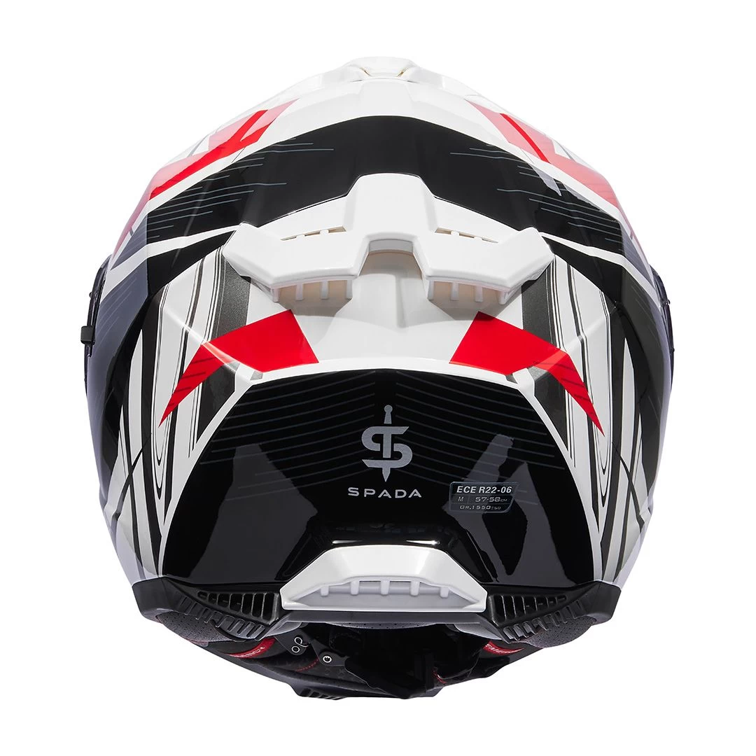 Spada SP18 Strike Helmet – White/Red/Black 5 Spada SP18 Strike Helmet – White/Red/Black - Image 3