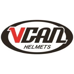 Vcan H595 Helmet Visor -Motorcycle Riding Equipment Vcan Helmet Logo Large 1