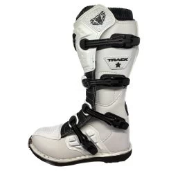 Wulfsport Trackstar Boots 34 Wulfsport Trackstar Boots -Motorcycle Riding Equipment Wulfsport Adults Trackstar Motocross Boots White 3
