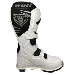 Wulfsport Trackstar Boots 36 Wulfsport Trackstar Boots -Motorcycle Riding Equipment Wulfsport Adults Trackstar Motocross Boots White 5