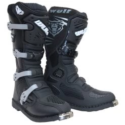Wulfsport Trackstar Boots 23 Wulfsport Trackstar Boots -Motorcycle Riding Equipment Wulfsport Adults Trackstar Off Road Motorcycle Boots Black 1