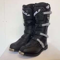 Wulfsport Trackstar Boots 24 Wulfsport Trackstar Boots -Motorcycle Riding Equipment Wulfsport Adults Trackstar Off Road Motorcycle Boots Black 2