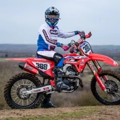 Wulfsport Corsair Jersey – Pink/Blue -Motorcycle Riding Equipment Wulfsport Corsair Motocross Kit Lifestyle 5 1 4