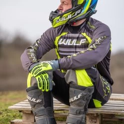 Wulfsport Corsair Trousers – Pink/Blue -Motorcycle Riding Equipment Wulfsport Corsair Motocross Kit Lifestyle 7 1 2