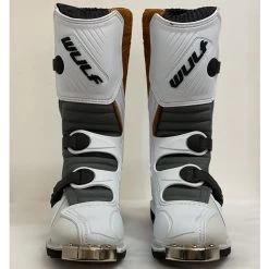 Wulfsport Cub LA Kids Boots 38 Wulfsport Cub LA Kids Boots -Motorcycle Riding Equipment Wulfsport Cub LA Off Road Motorbike Boots White 3