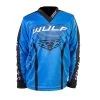 Wulfsport Cub Linear Jersey – Blue -Motorcycle Riding Equipment Wulfsport Cub Linear Kids Motocross Jersey Blue 1