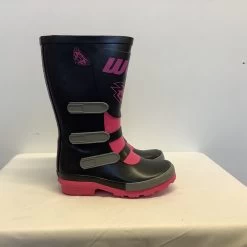 Wulfsport Cub Mud Stompers Kids Boots 30 Wulfsport Cub Mud Stompers Kids Boots -Motorcycle Riding Equipment Wulfsport Cub Mud Stompers Boots Pink 5