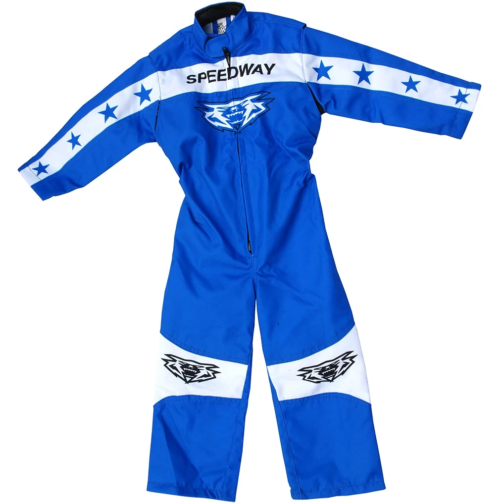 Wulfsport Cub Speedway Race Suit – Blue 3 Wulfsport Cub Speedway Race Suit – Blue