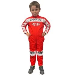 Wulfsport Cub Speedway Race Suit – Red